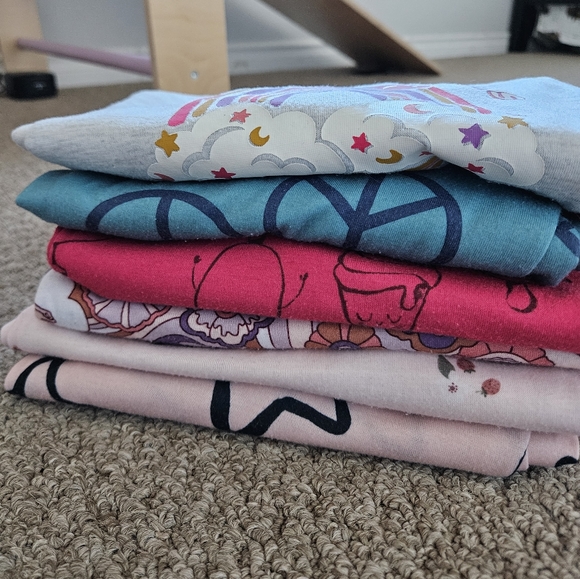 Carter's girl size 6-7 Long sleeved Nightgown lot - Picture 4 of 4